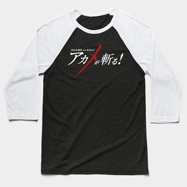 akame ga kill Baseball T-Shirt by wenddyhogard